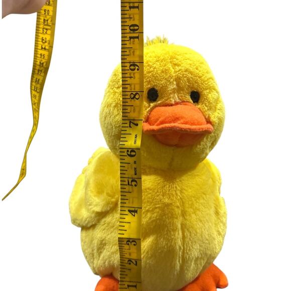 Kohl's Care Yellow Rubber Duck Stuffed Animal - Picture 8 of 10